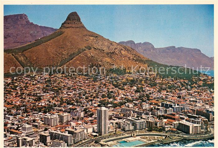 Cape Town Kaapstad Kapstadt Fliegeraufnahme