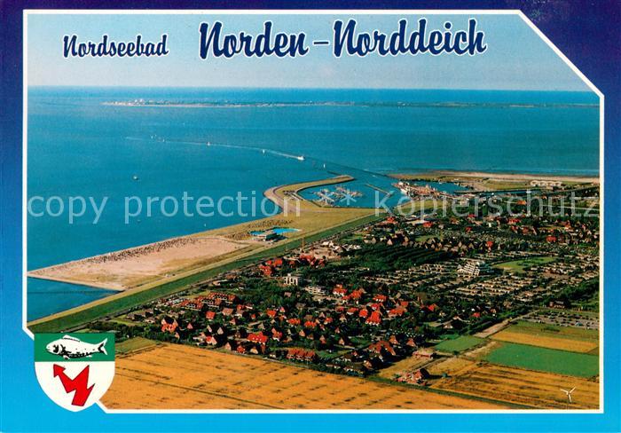 Norden Norddeich Ostfriesland Fliegeraufnahme
