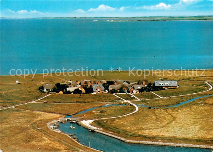 Hallig Oland Fliegeraufnahme