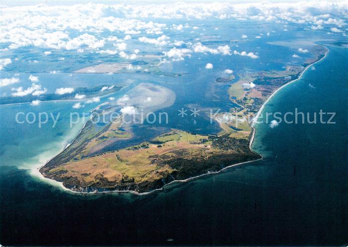 Insel Hiddensee Fliegeraufnahme