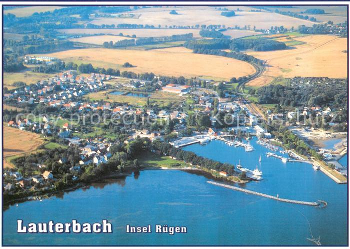 Lauterbach Ruegen Fliegeraufnahme