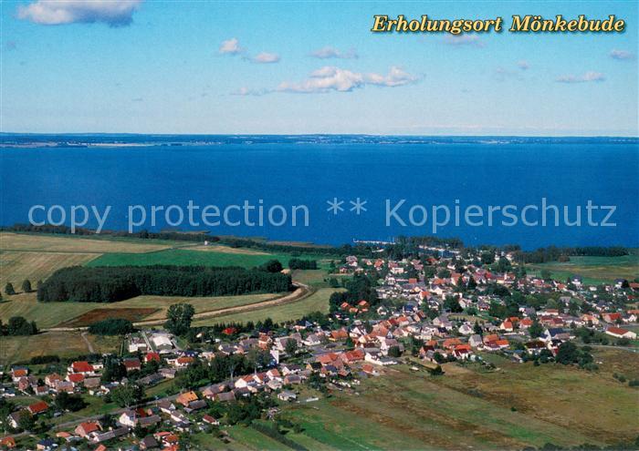 Moenkebude am Stettiner Haff Fliegeraufnahme