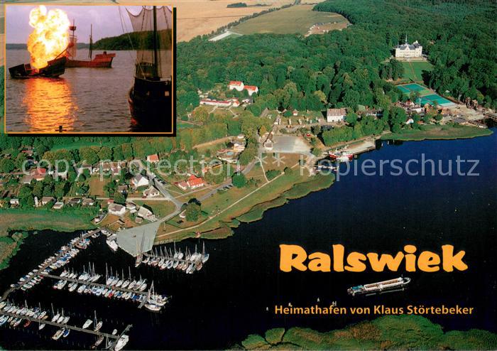 Ralswiek Heimathafen Stoertebekers Fliegeraufnahme