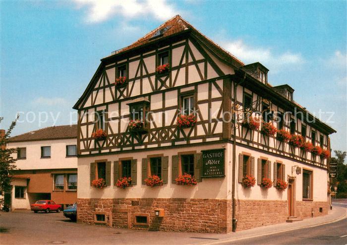 Steinbach Lohr Main Gasthof Pension Adler