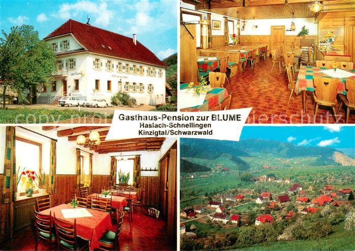 Schnellingen Gasthaus Pension zur Blume Gastraeume Panorama