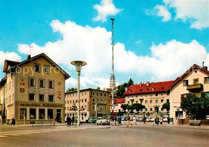 Starnberg Starnbergersee Bayern Tutzinger Hofplatz