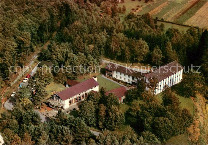 Otzenhausen Saar Europaeische Akademie Otzenhausen Fliegeraufnahme