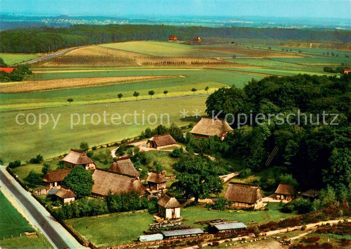 Ehestorf Harburg Freilicht Museum am Kiekeberg Fliegeraufnahme