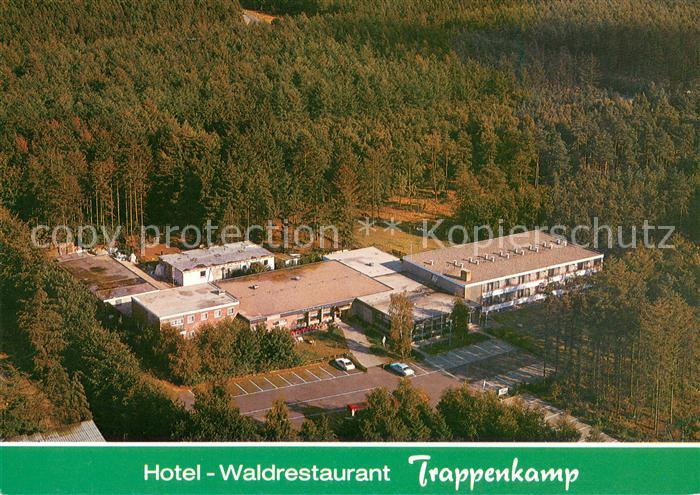 Trappenkamp Hotel Waldrestaurant Trappenkamp Fliegeraufnahme
