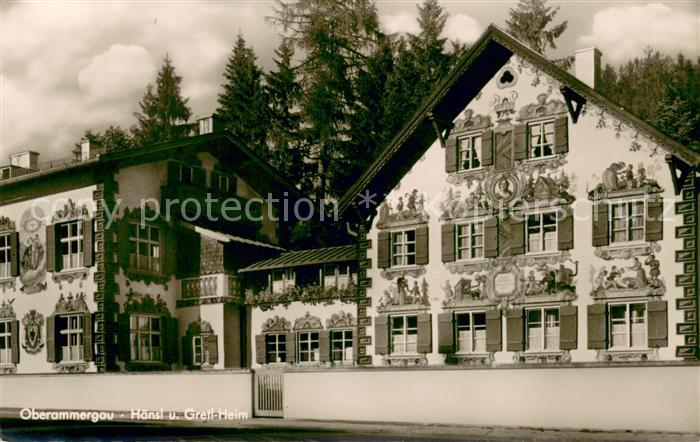 OBERAMMERGAU Bayern Haensl und Gretl Heim
