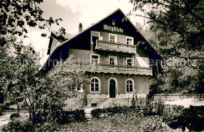 Oberwarmensteinach Berliner Schullandheim Haus Bergfriede
