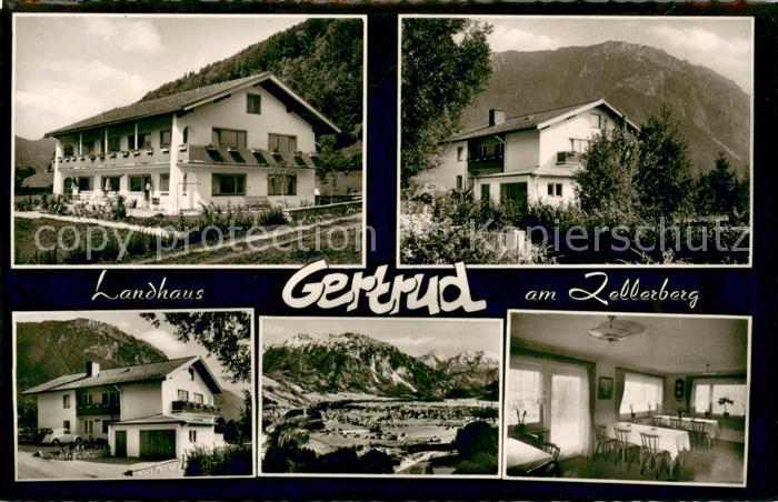 Zell Ruhpolding Landhaus Gertrud am Zellerberg Panorama Gaststube