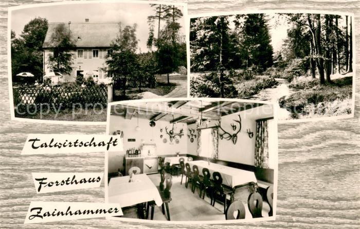 Zainhammer Talwirtschaft Forsthaus Zainhammer Gaststube