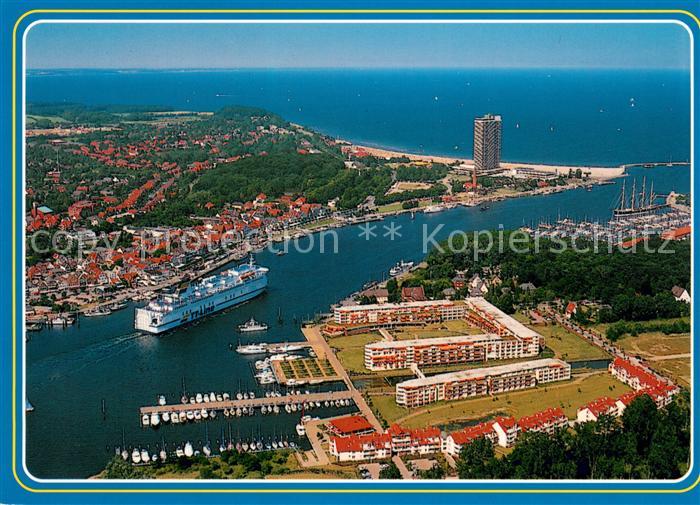 Travemuende Ostseebad Fliegeraufnahme