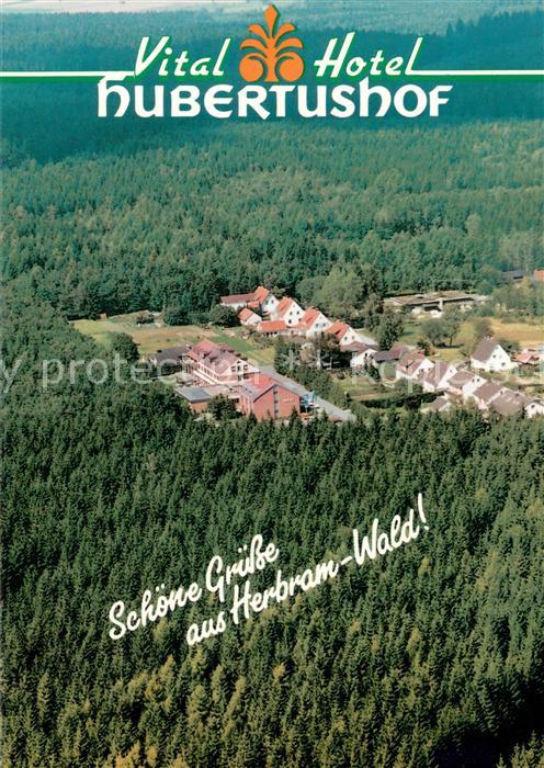 Herbram Vital Hotel Hubertushof Fliegeraufnahme