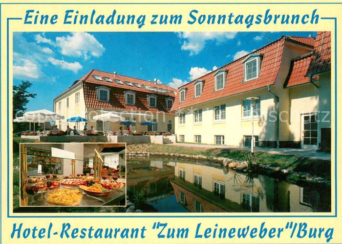 Burg Kauper Hotel Restaurant Zum Leineweber Buffet