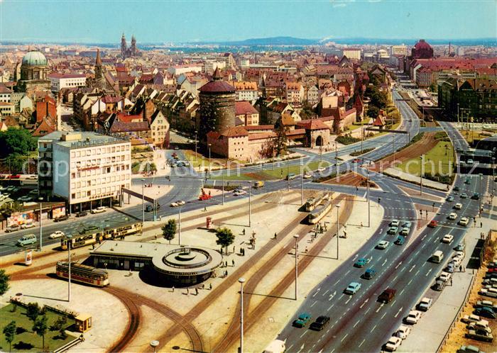 NueRNBERG  CITY Plaerrer Fliegeraufnahme