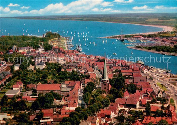 Travemuende Ostseebad Fliegeraufnahme