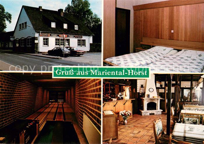 Horst Mariental Hotel Restaurant Alte Wache Kegelbahn Zimmer Gaststube