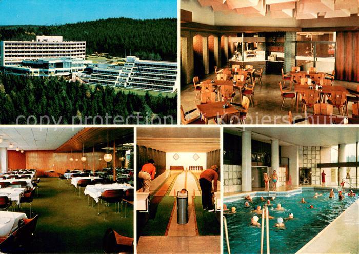 Clausthal-Zellerfeld Goslar Niedersachsen Erholungsheim Buntenbock der IG Metall