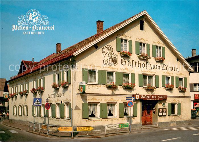 Sonthofen Oberallgaeu Gasthof zum Loewen