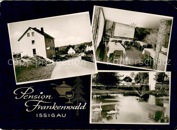 Issigau Pension Frankenwald Gaststube Schwanenteich