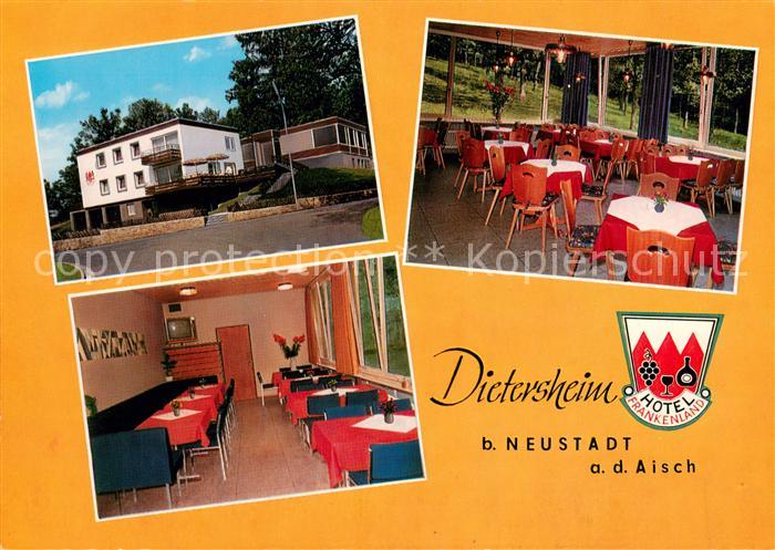 Dietersheim Mittelfranken Hotel Frankenland Gastraeume