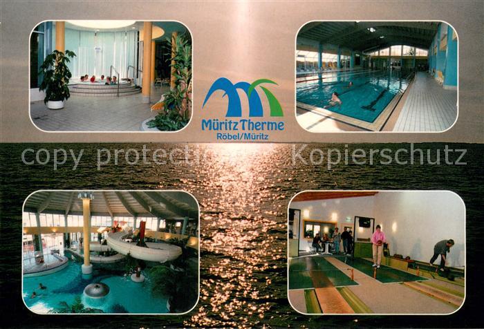 Roebel Mueritz Mueriz Therme Whirlpool Thermalbecken Bowlingbahn
