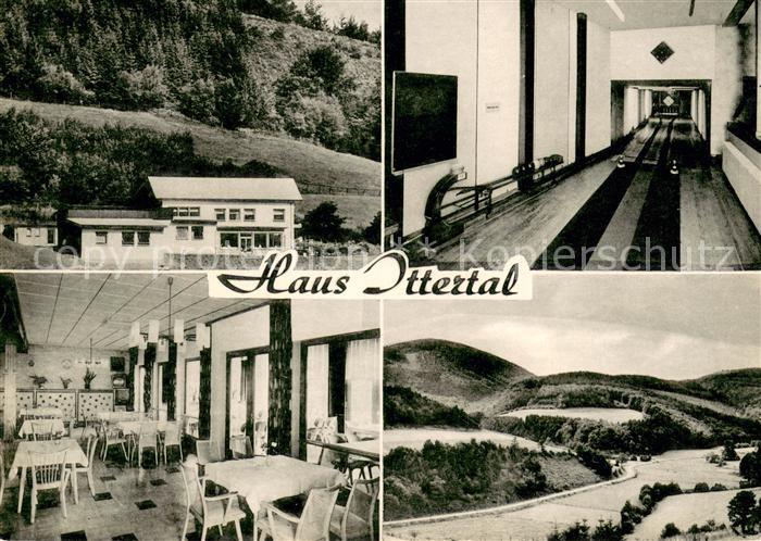 Bontkirchen Haus Ittertal Gaststube Kegelbahn Panorama