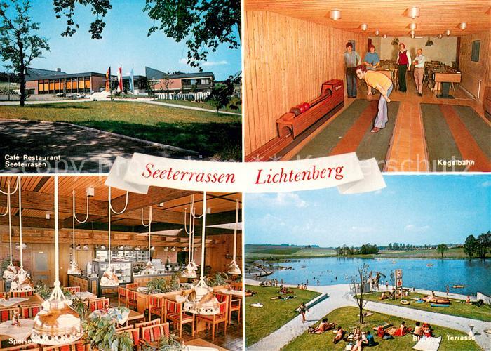 Lichtenberg Oberfranken Cafe Restaurant Seeterrassen Kegelbahn Gaststube Terrass
