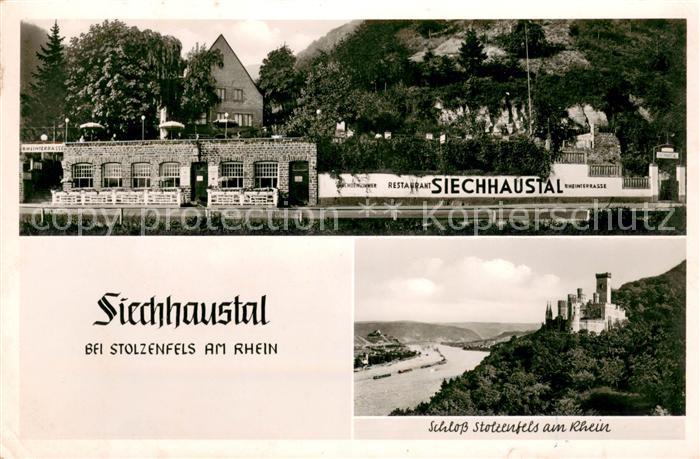 Stolzenfels Restaurant Siechhaustal Schloss Stolzenfels am Rhein