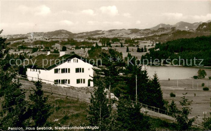 Niedersonthofen Pension Haus Seeblick Niedersonthofener See Allgaeu