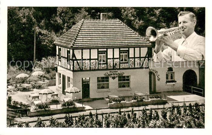 Walporzheim Winzerhaus Jupp Kriechel Kupfertiefdruck