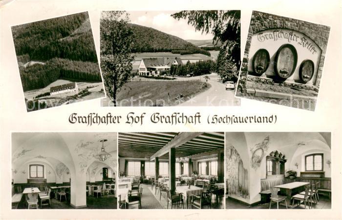 Grafschaft Sauerland Grafschafter Hof Grafschafter Keller Gastraum Landschaftspa