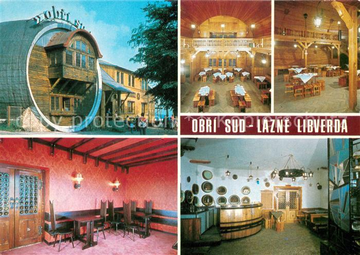 Lazne Libverda Restaurace Obri Sud Riesenfass