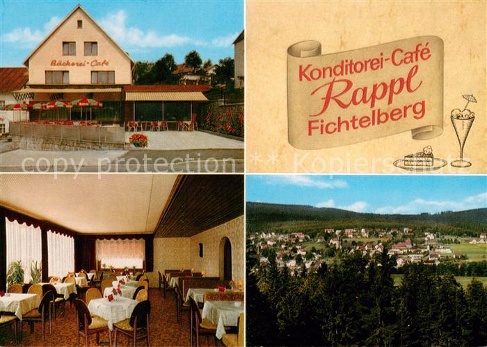 Fichtelberg Bayreuth Konditorei Cafe Rappl Panorama Fichtelgebirge