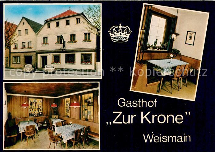 Weismain Gasthof Pension Zur Krone Gastraum