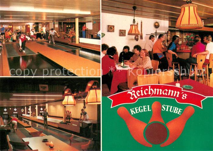 Titisee-Neustadt Reichmann's Kegelstube Gaststaette Kegelbahnen