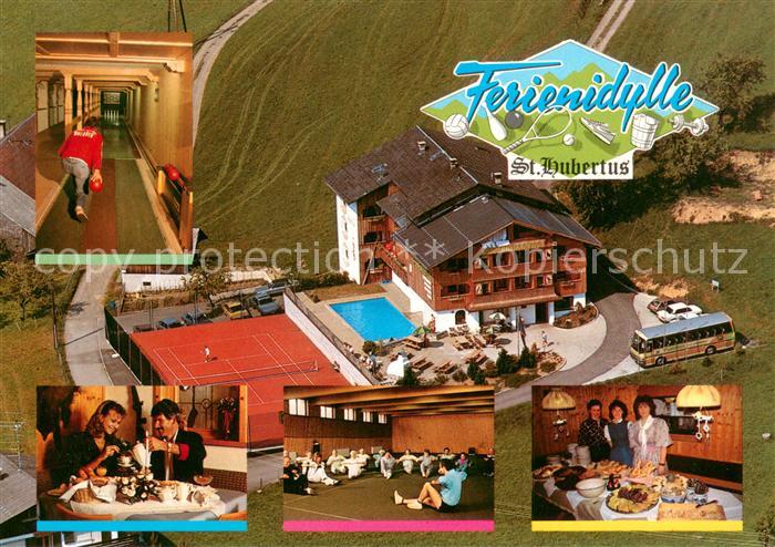 Grossdorf Egg Ferienidylle St. Hubertus Hotel Restaurant Fitness Tennis Kegelbah