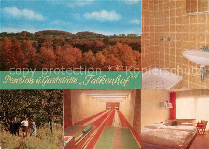 Brux Westensee Pension Gaststaette Falkenhof Fremdenzimmer Kegelbahn Ponyreiten