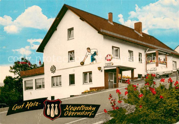 Oberndorf Jossgrund Gasthaus Pension Gut Holz Kegelbahnen