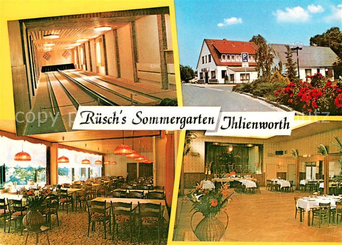 Ihlienworth Ruesch's Sommergarten Hotel Restaurant Kegelbahn