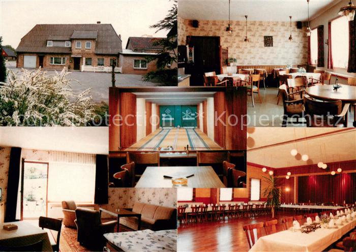 Hamdorf Gasthof Lafrenz Restaurant Kegelbahn