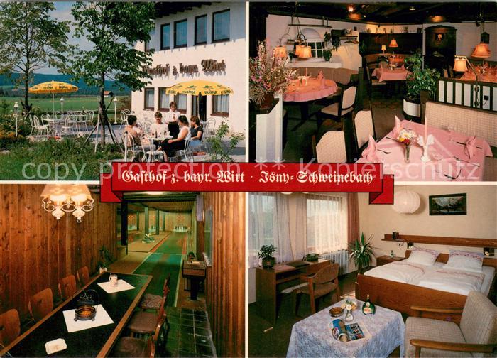 Schweinebach Gasthof zum bayrischen Wirt Restaurant Terrasse Kegelbahn