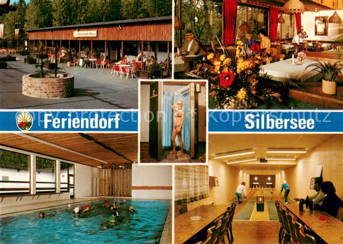 Frielendorf Feriendorf Silbersee Restaurant Terrasse Kegelbahn Hallenbad