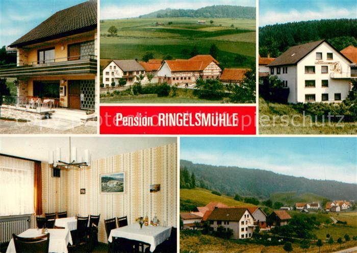 Ibra Pension Ringelsmuehle Gastraum Ortsansicht