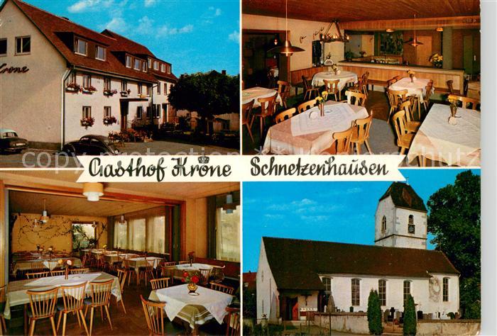 Schnetzenhausen Gasthof Krone Restaurant Kirche