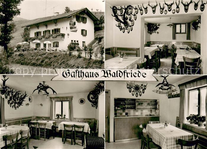 Wolfertsau Anger Gasthaus Waldfriede Gaststube