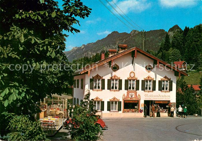 Ettal Gaestehaus Pension Haus Hubert Groebl Reiseandenken Stehausschank