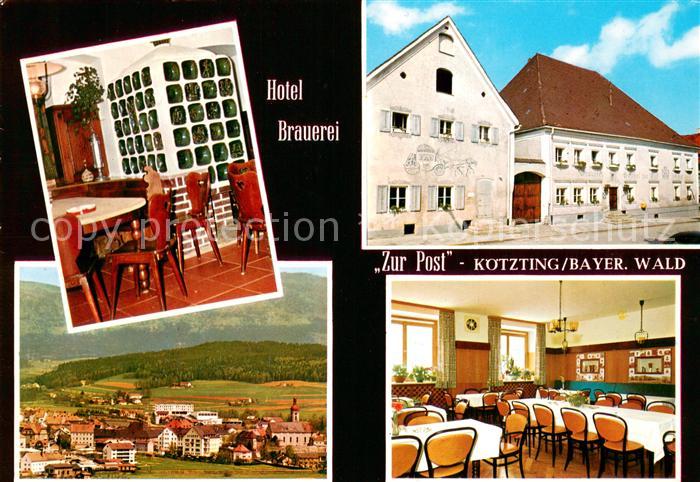 Koetzting Hotel Brauerei Zur Post Restaurant Panorama